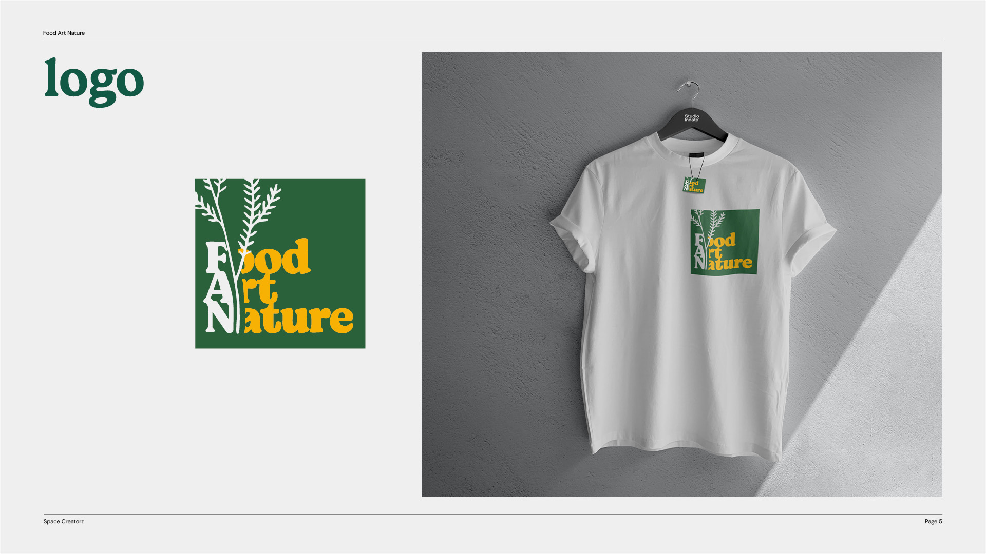 Foodartnature: Brand guidelines sheet 8