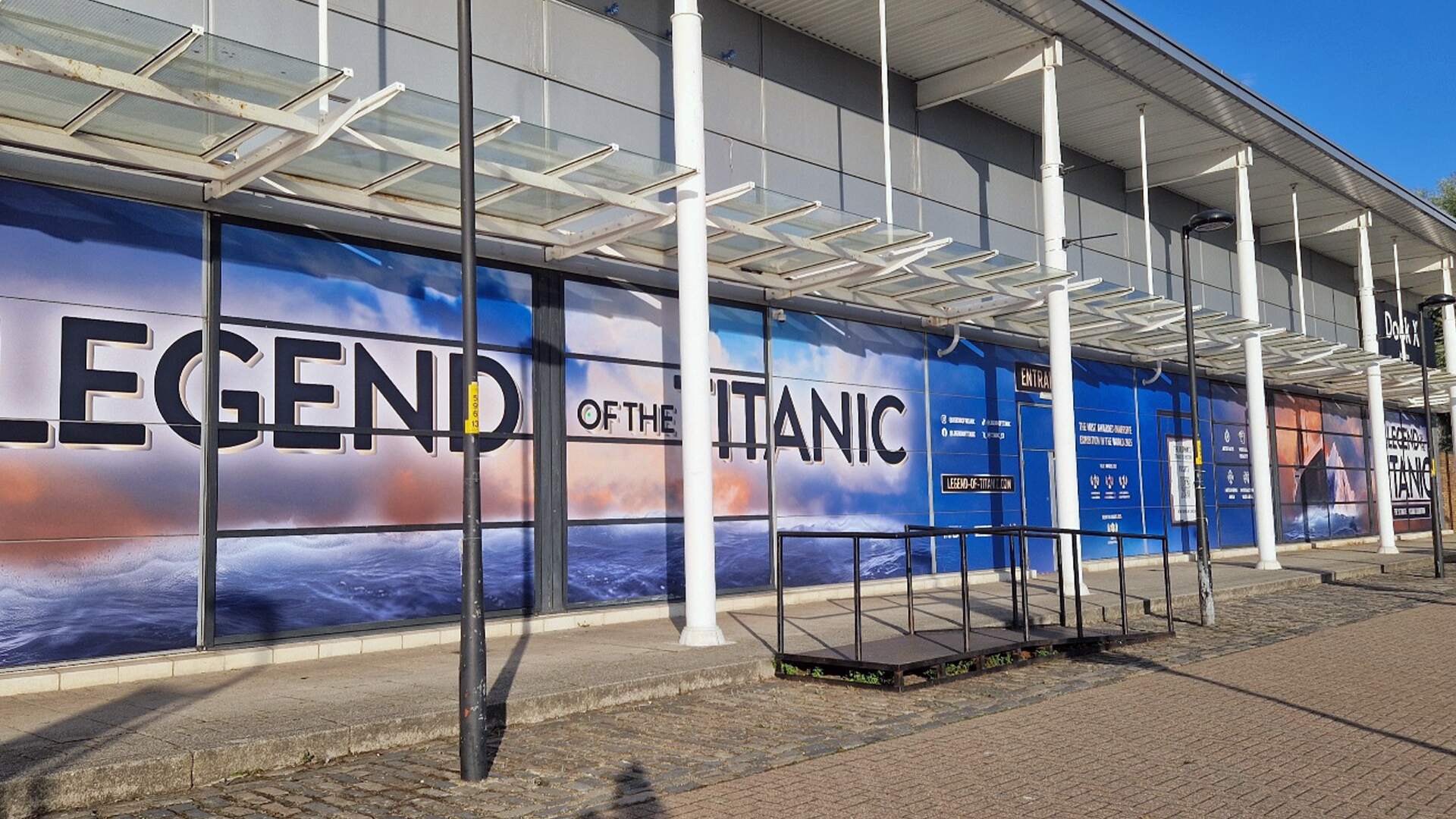 Titanic: Landscape exhibition campaign artwork